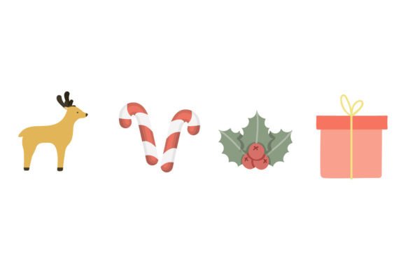 Christmas Elements Pack Illustrations for Seasonal Content