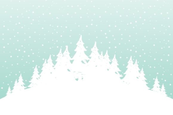 Christmas Landscape Illustrations for Branding and Marketing